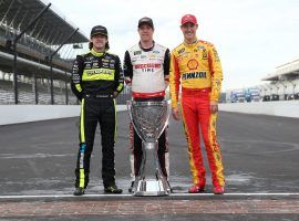 Team Penske drivers, Ryan Blaney, Brad Keselowski and Joey Logano all have multiple victories at Talladega Superspeedway. (Image: Getty)