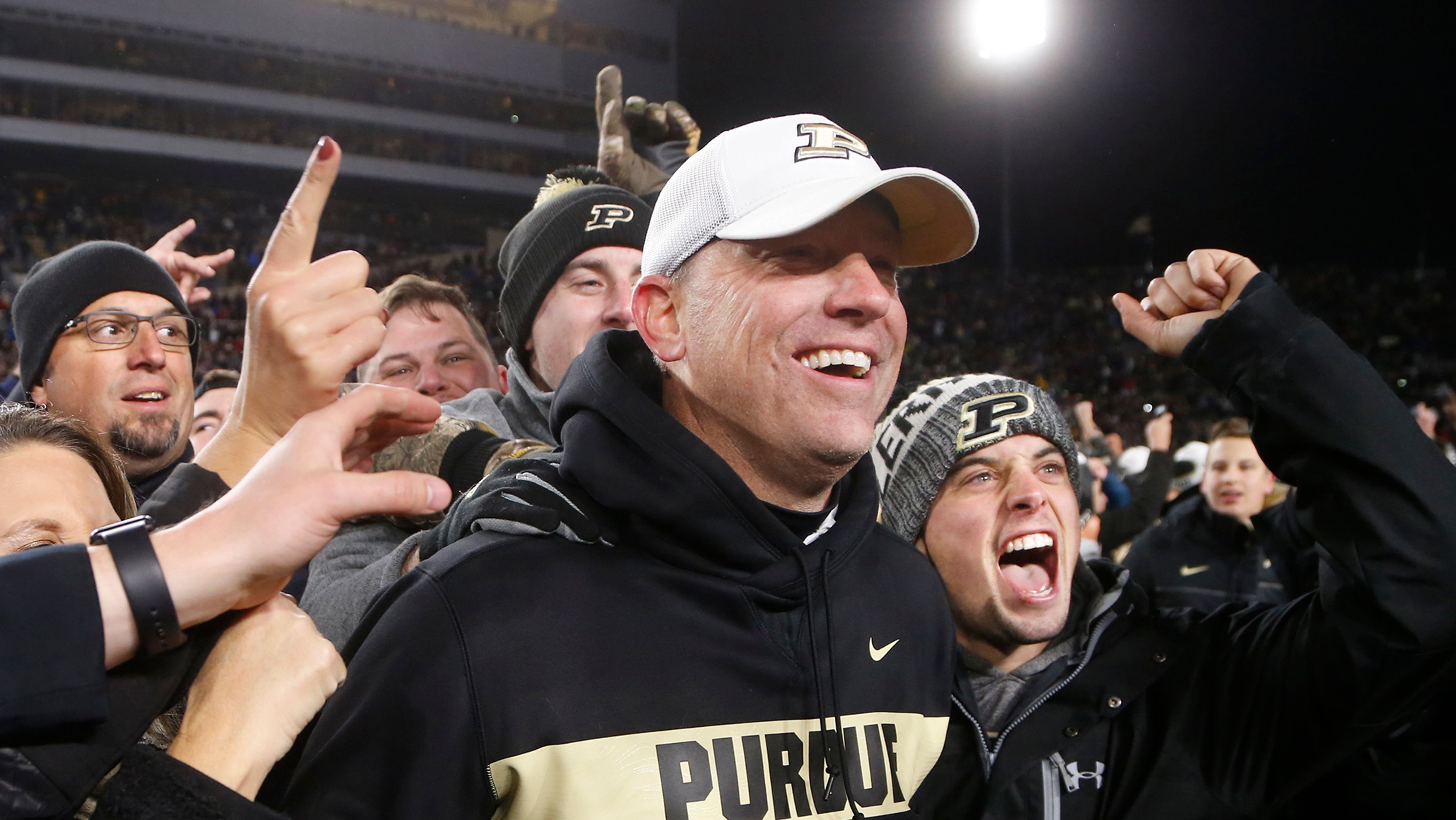 Purdue coach Jeff Brohm