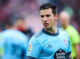 Santi Mina is playing for Celta Vigo in the Spanish La Liga. (Image: football-espana.com)