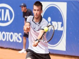 Ukrainian tennis player Dmytro Badanov was banned for life for fixing tennis matches. (Image: Sinar Online)