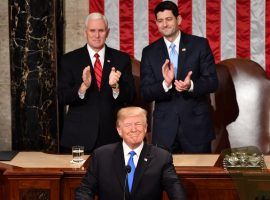 Though President Donald Trump has said he want to work with Democrats, his State of the Union speech could be extremely bipartisan, unlike his first one. (Image: Getty)