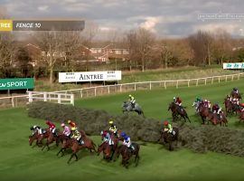 Nearly 5 million people watched the Virtual Grand National on Saturday. Bookmakers took action on the "race," donating profits to charity. (Image: YouTube/GCRider)